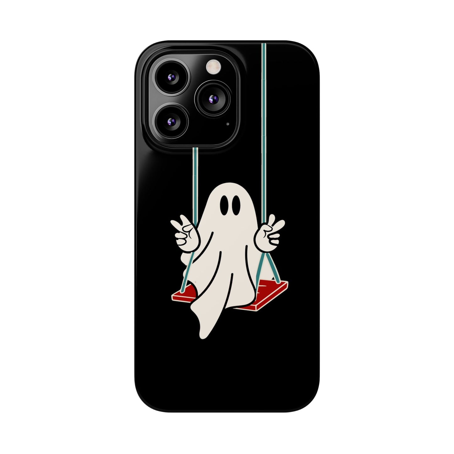 Swinging Ghost Slim Phone Case