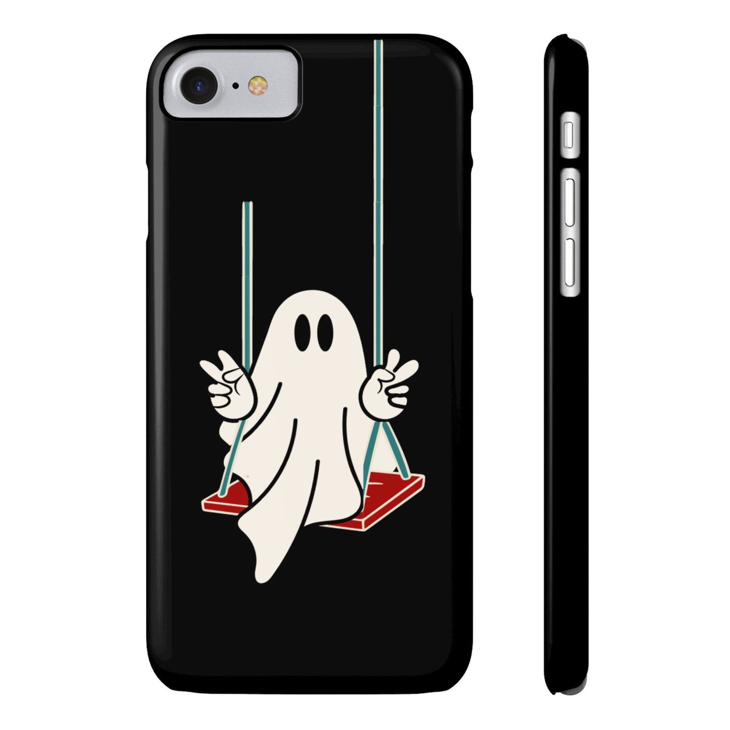 Swinging Ghost Slim Phone Case