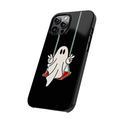 Swinging Ghost Slim Phone Case