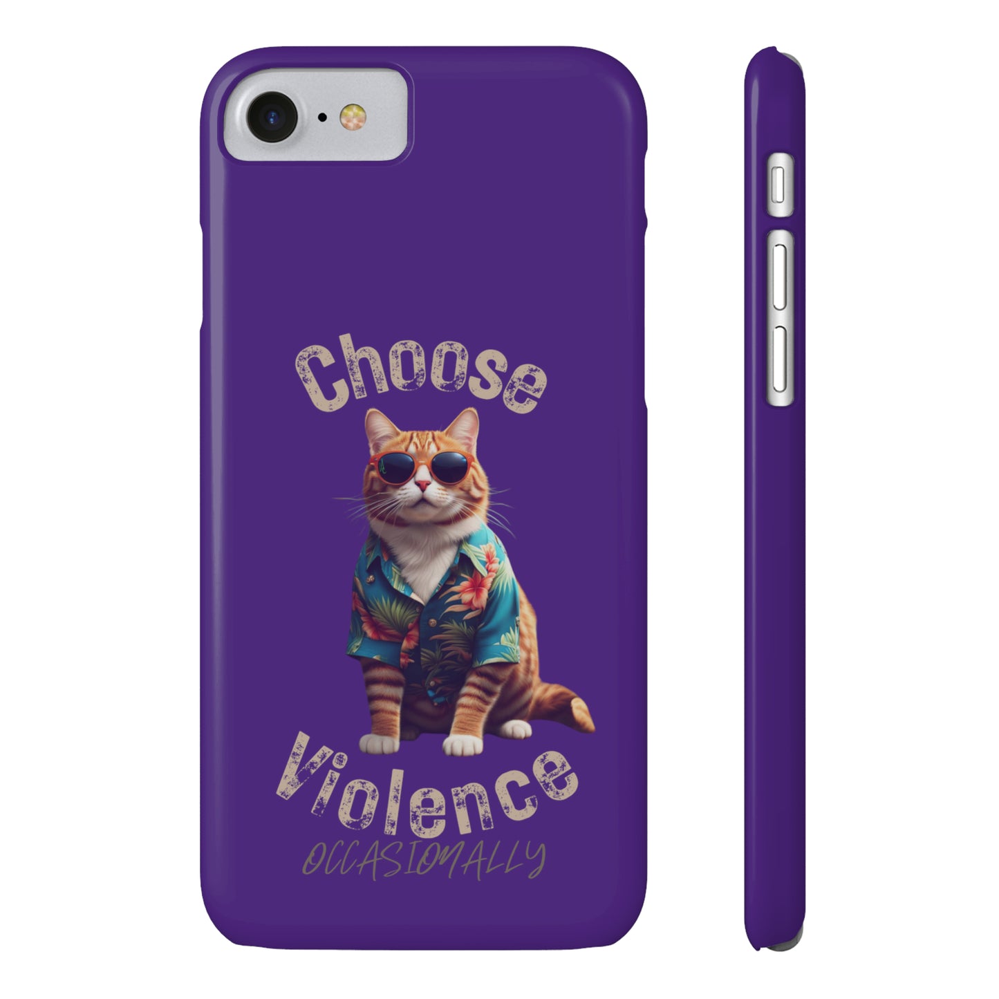 Violent Kitty Slim Phone Cases