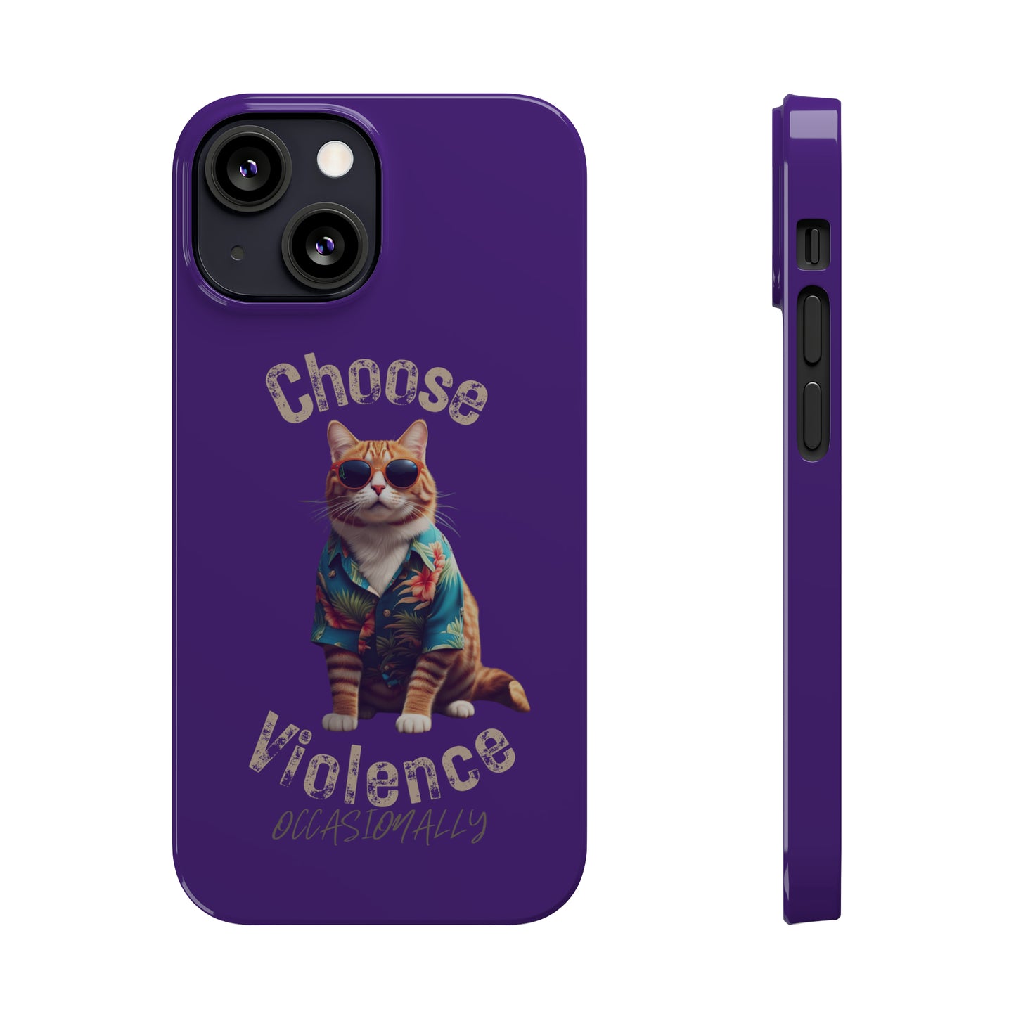 Violent Kitty Slim Phone Cases