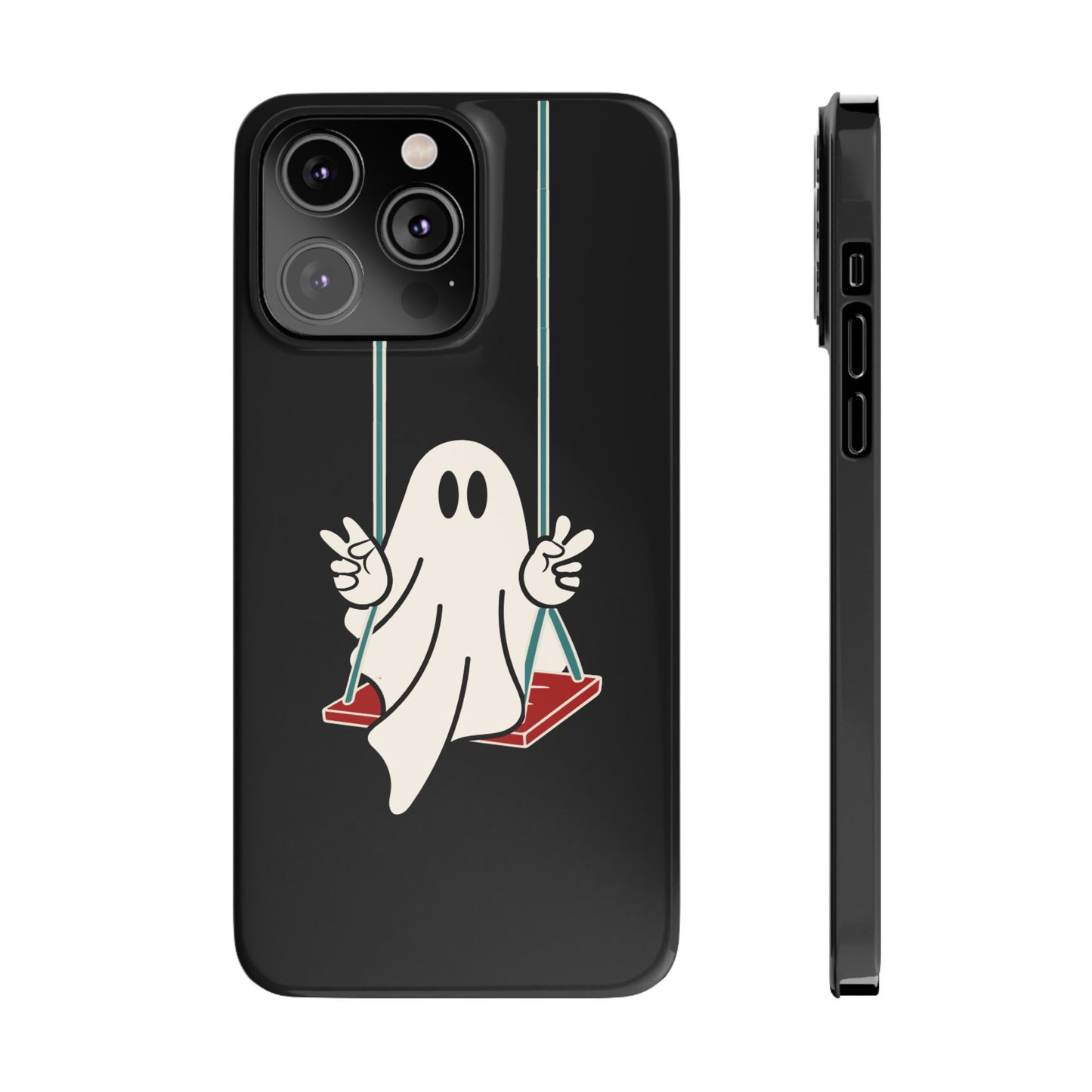 Swinging Ghost Slim Phone Case