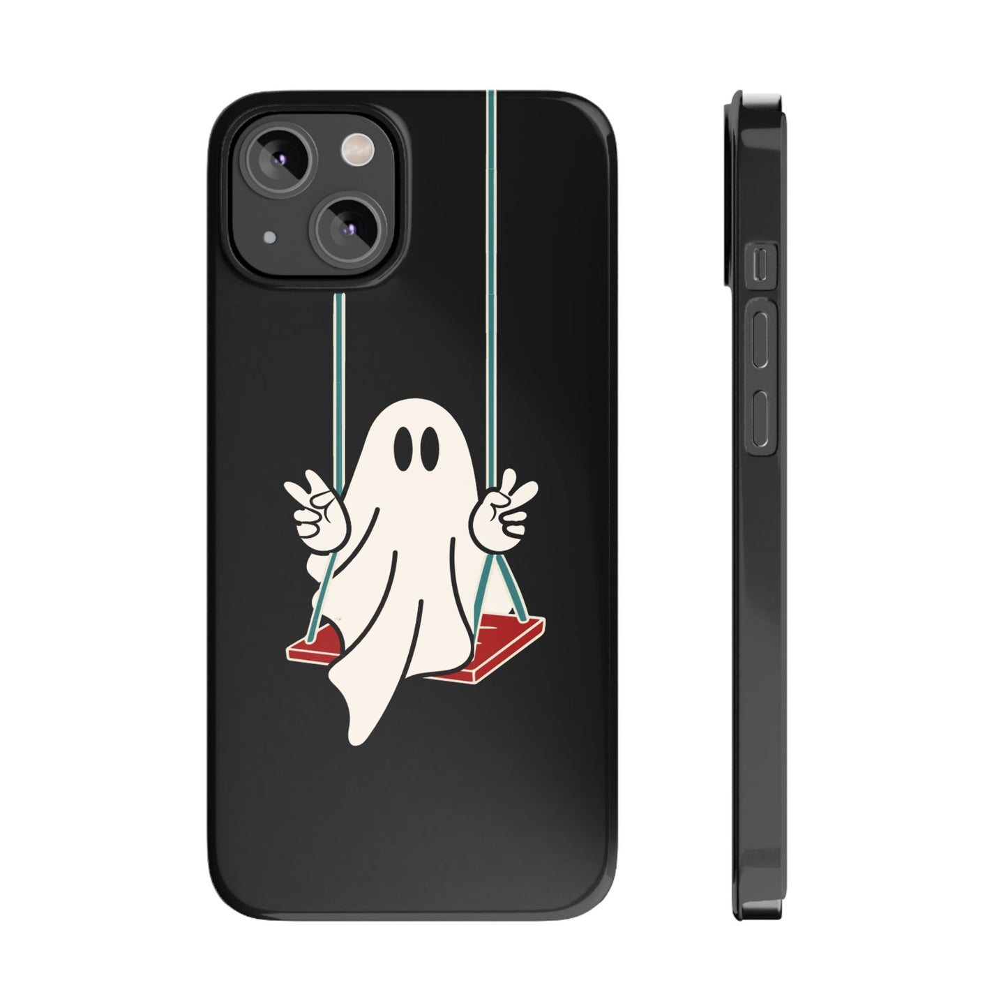 Swinging Ghost Slim Phone Case