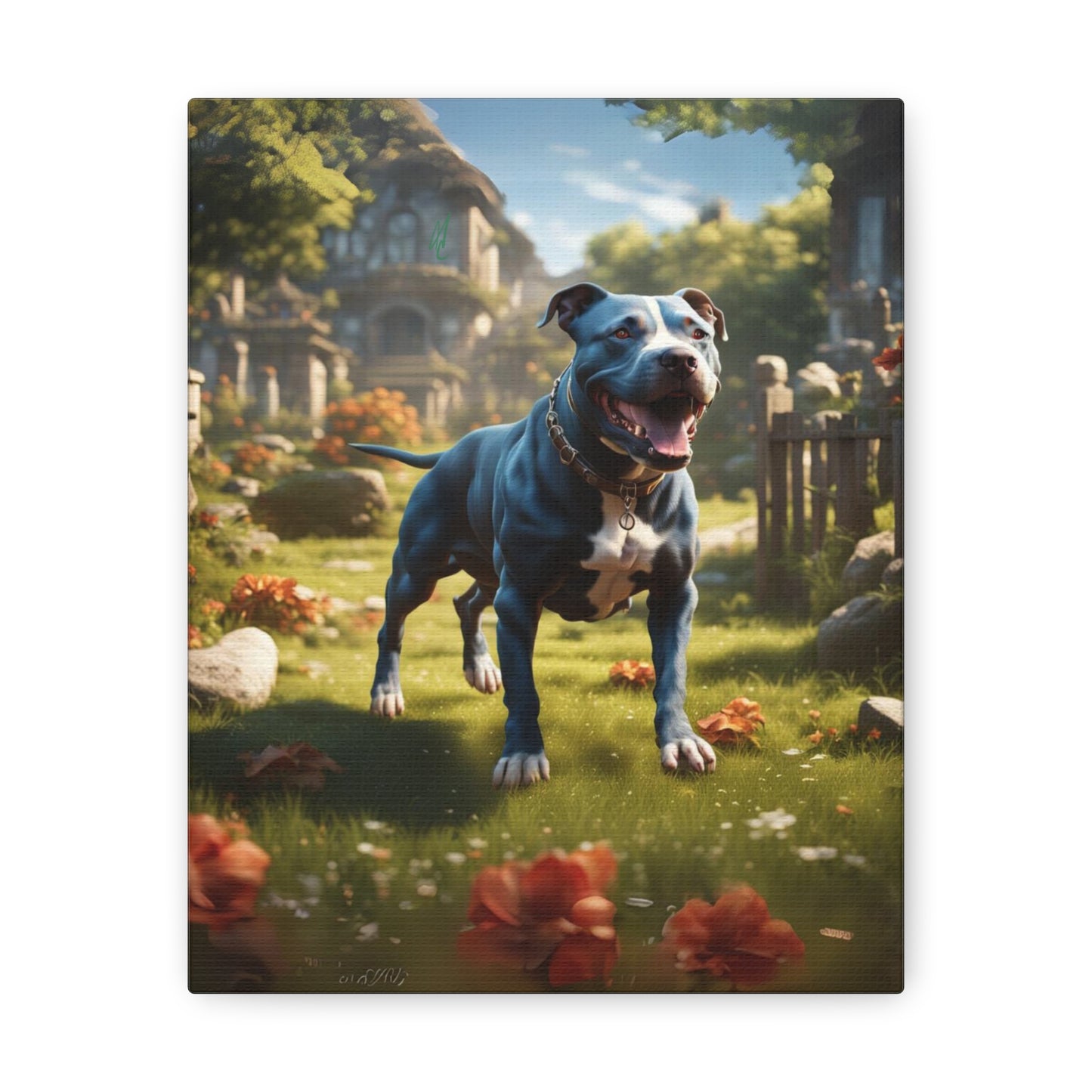 Pitbull Canvas Gallery Wrap