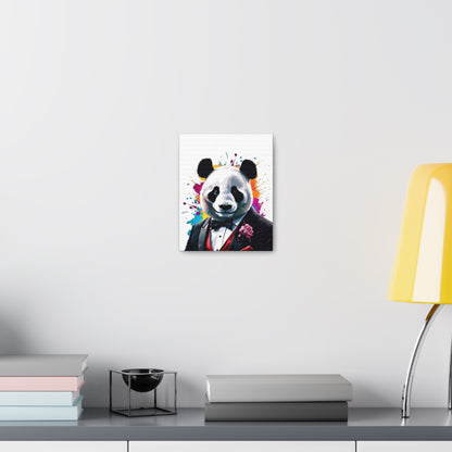 Pandemonium Panda Canvas Gallery Wrap