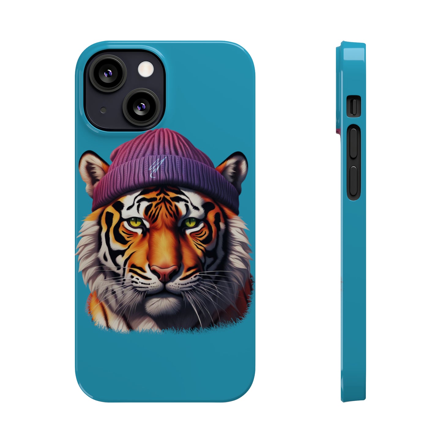 Elegant Tiger Slim Phone Case