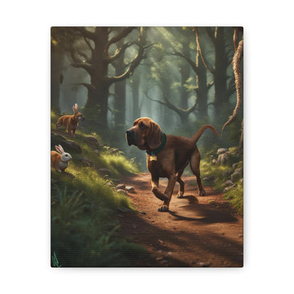 Bloodhound Canvas Gallery Wrap