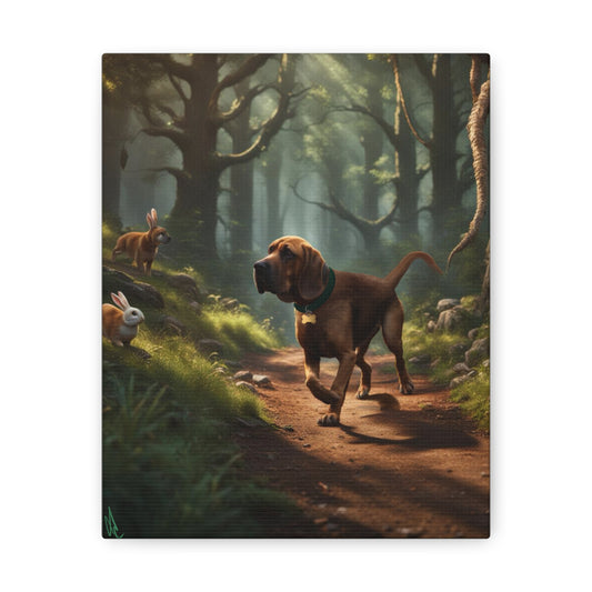 Bloodhound Canvas Gallery Wrap