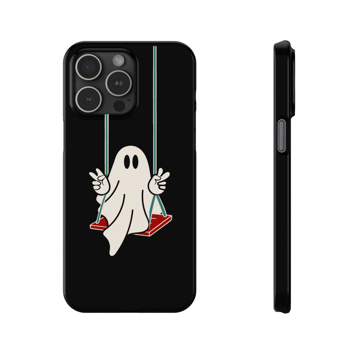 Swinging Ghost Slim Phone Case