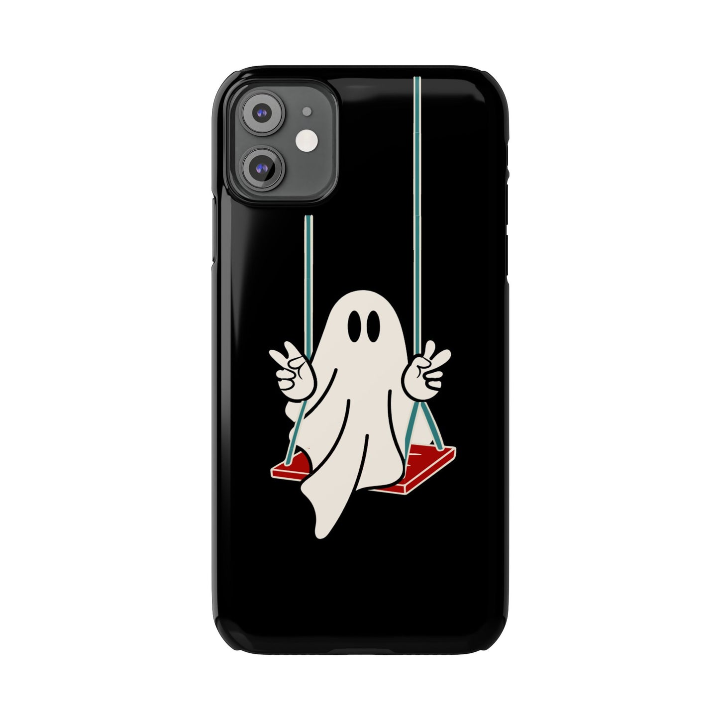 Swinging Ghost Slim Phone Case