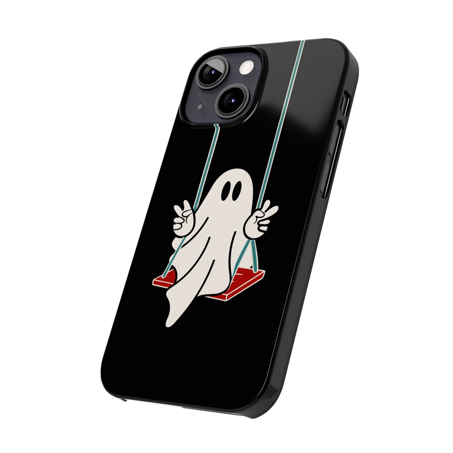 Swinging Ghost Slim Phone Case