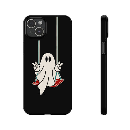 Swinging Ghost Slim Phone Case