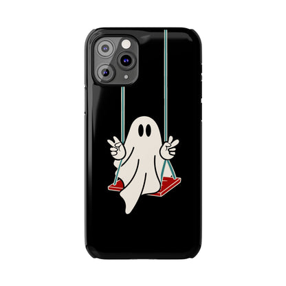 Swinging Ghost Slim Phone Case