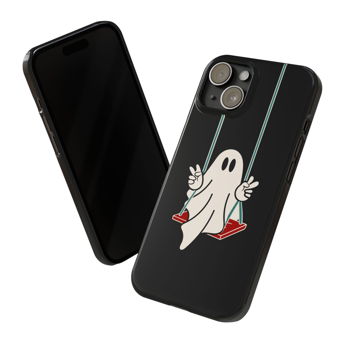 Swinging Ghost Slim Phone Case