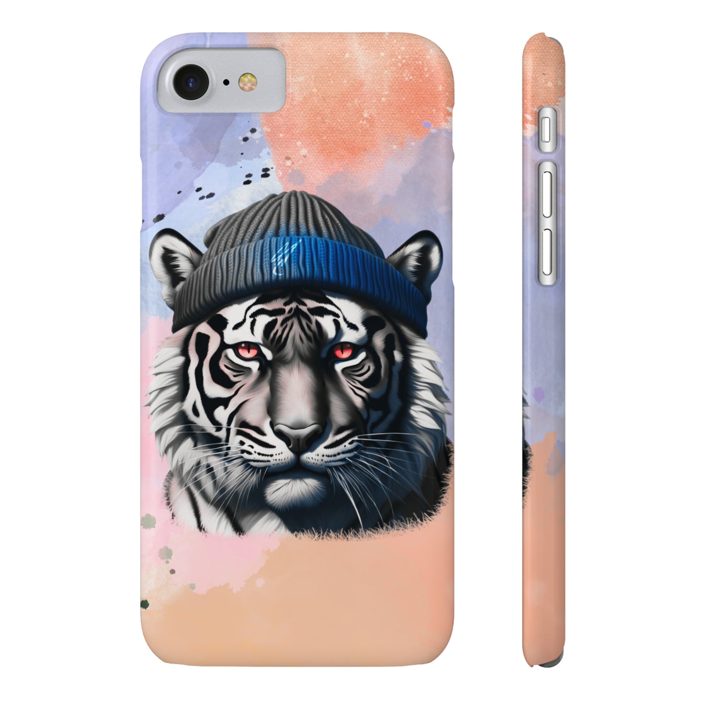 Watercolor Tiger Slim Phone Case