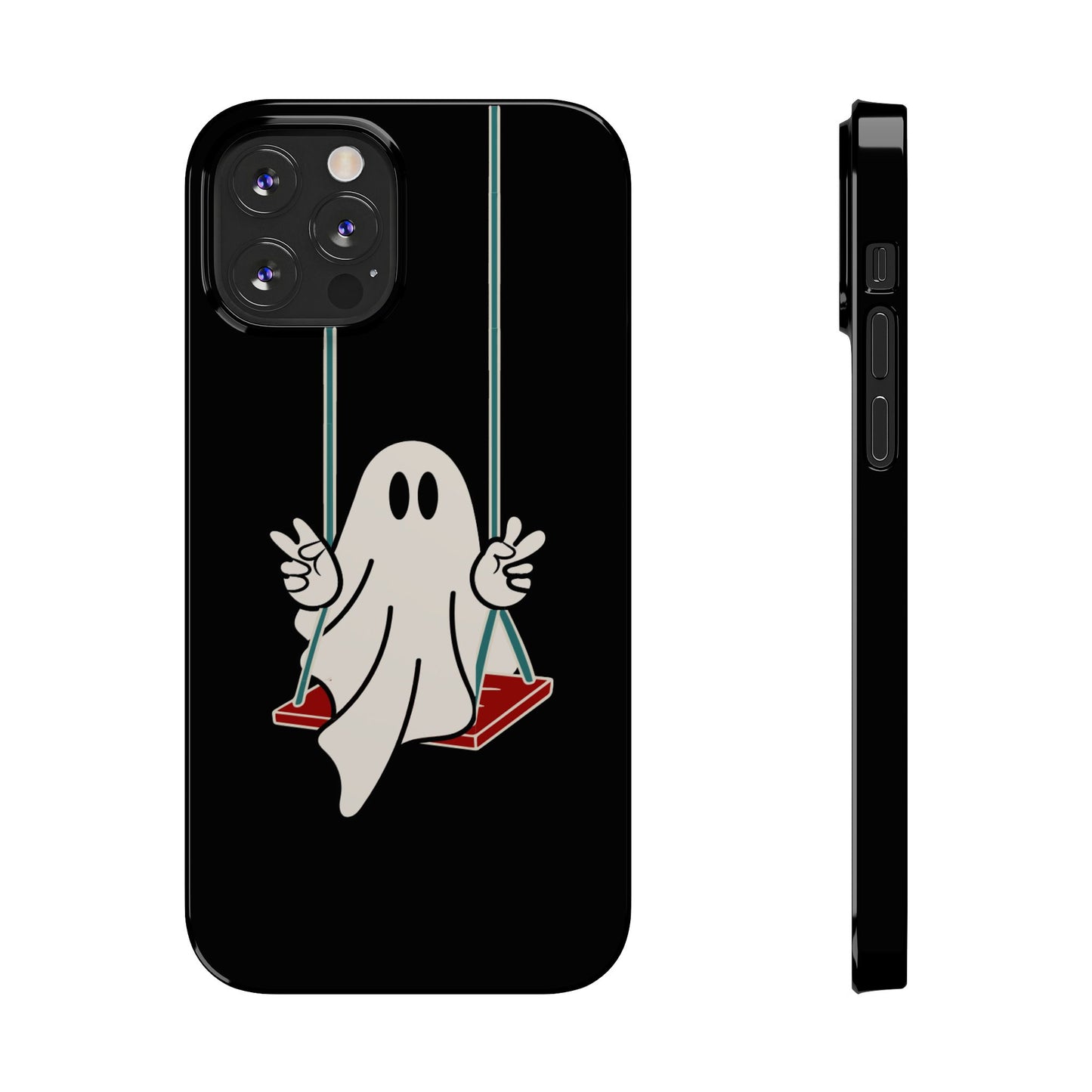 Swinging Ghost Slim Phone Case