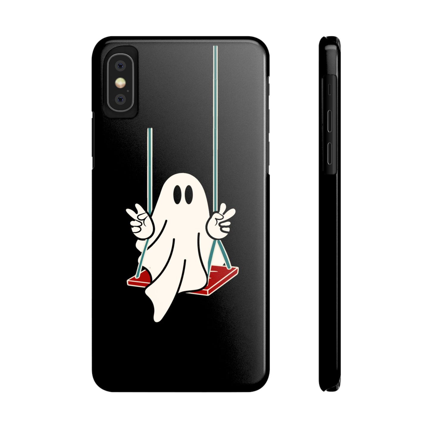 Swinging Ghost Slim Phone Case