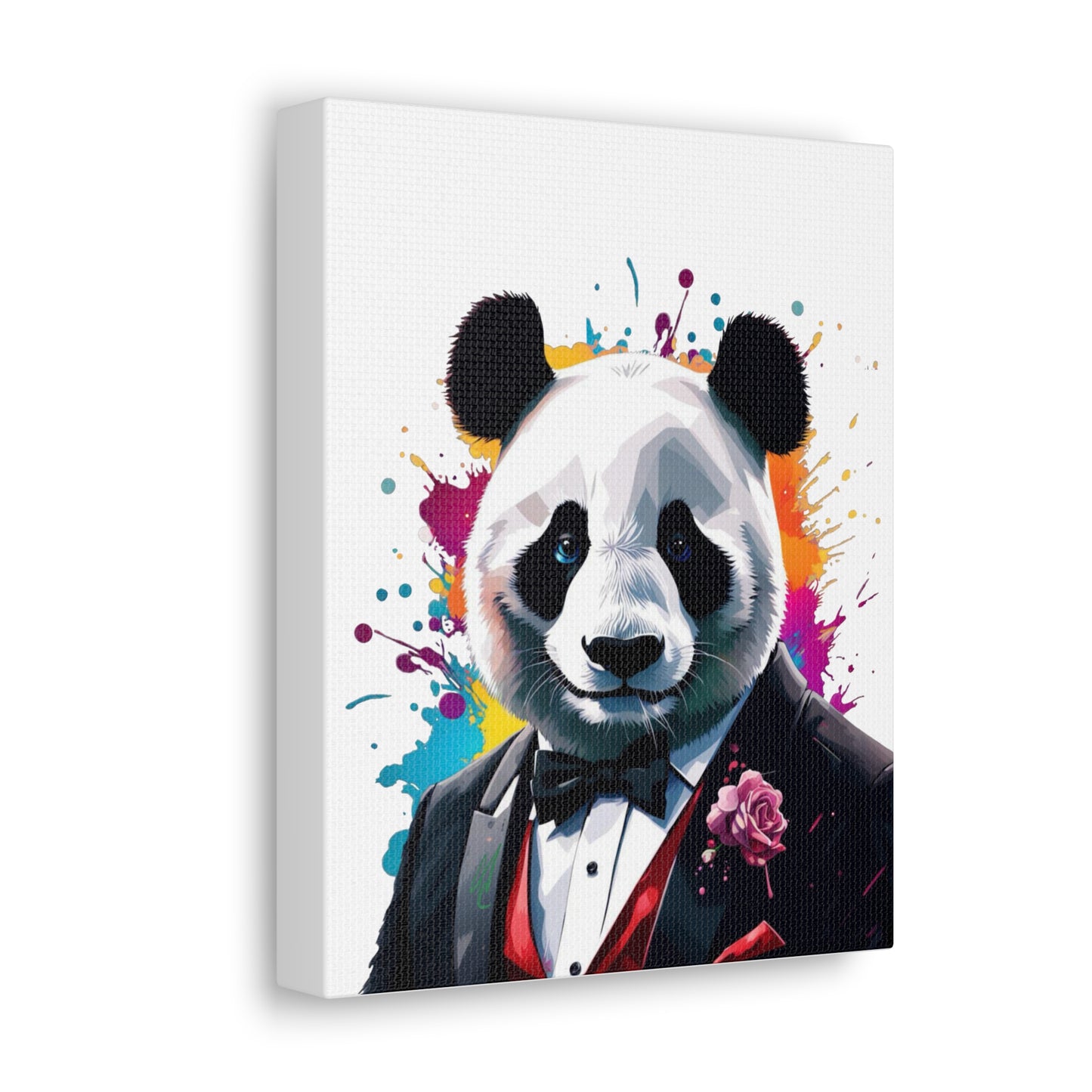 Pandemonium Panda Canvas Gallery Wrap