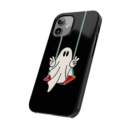 Swinging Ghost Slim Phone Case