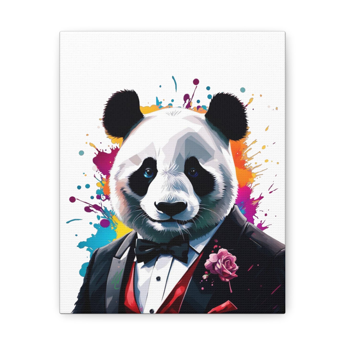 Pandemonium Panda Canvas Gallery Wrap