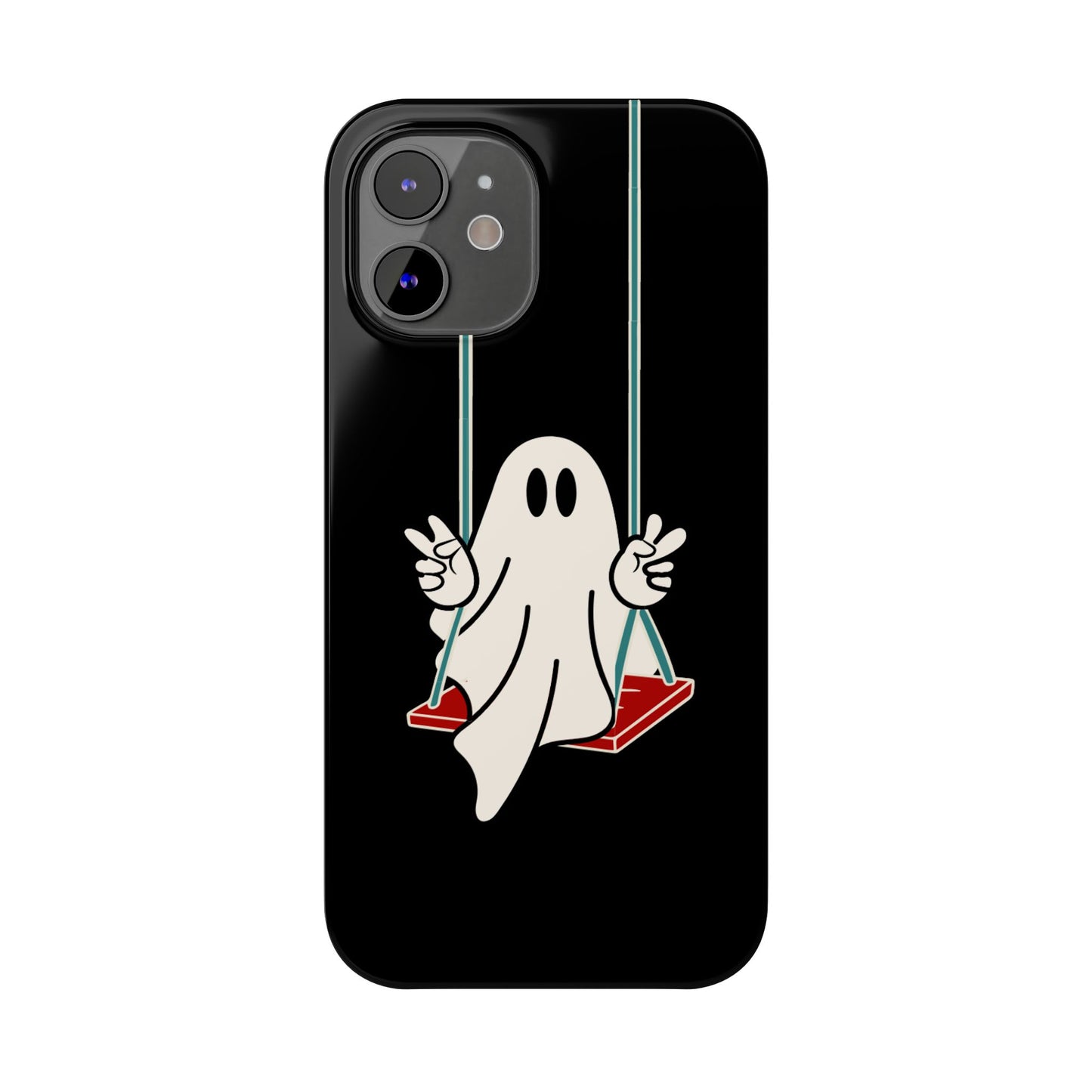 Swinging Ghost Slim Phone Case