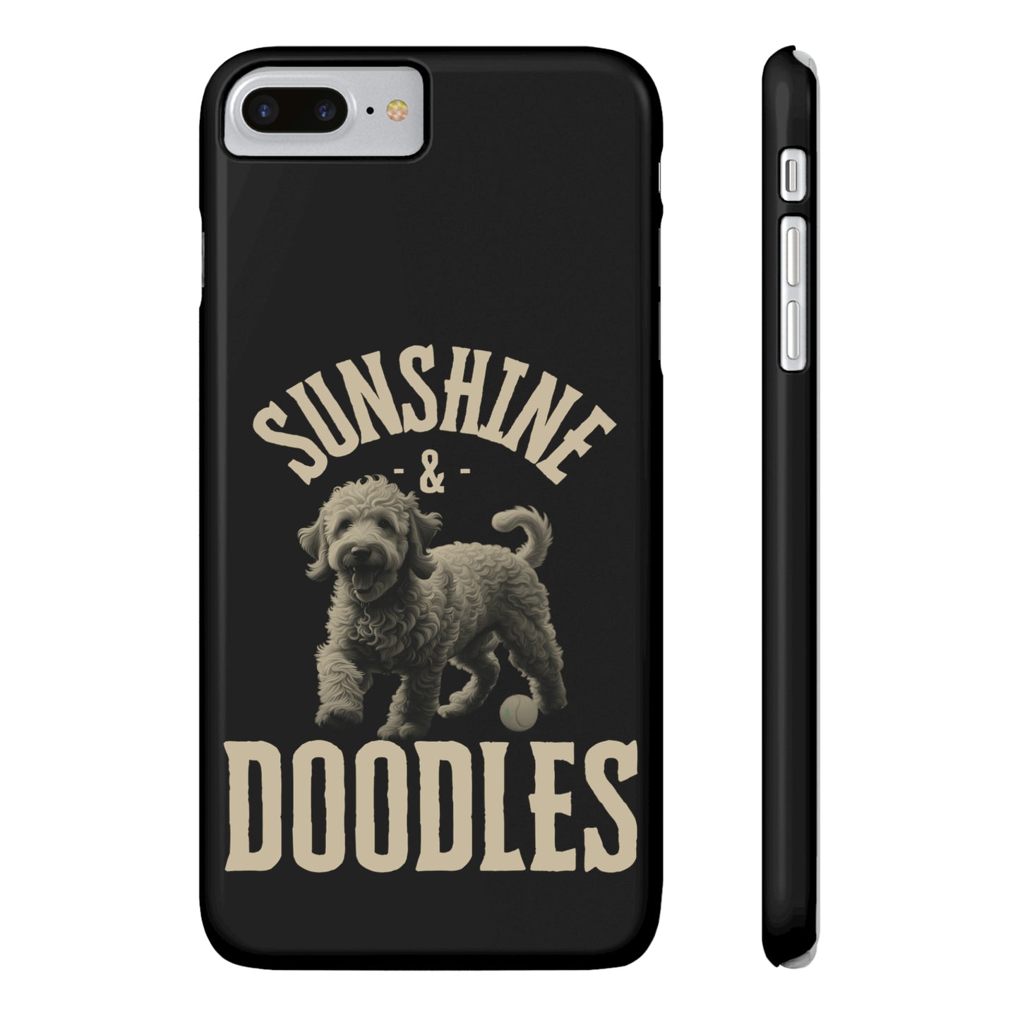 Golden Doodle Slim Phone Case