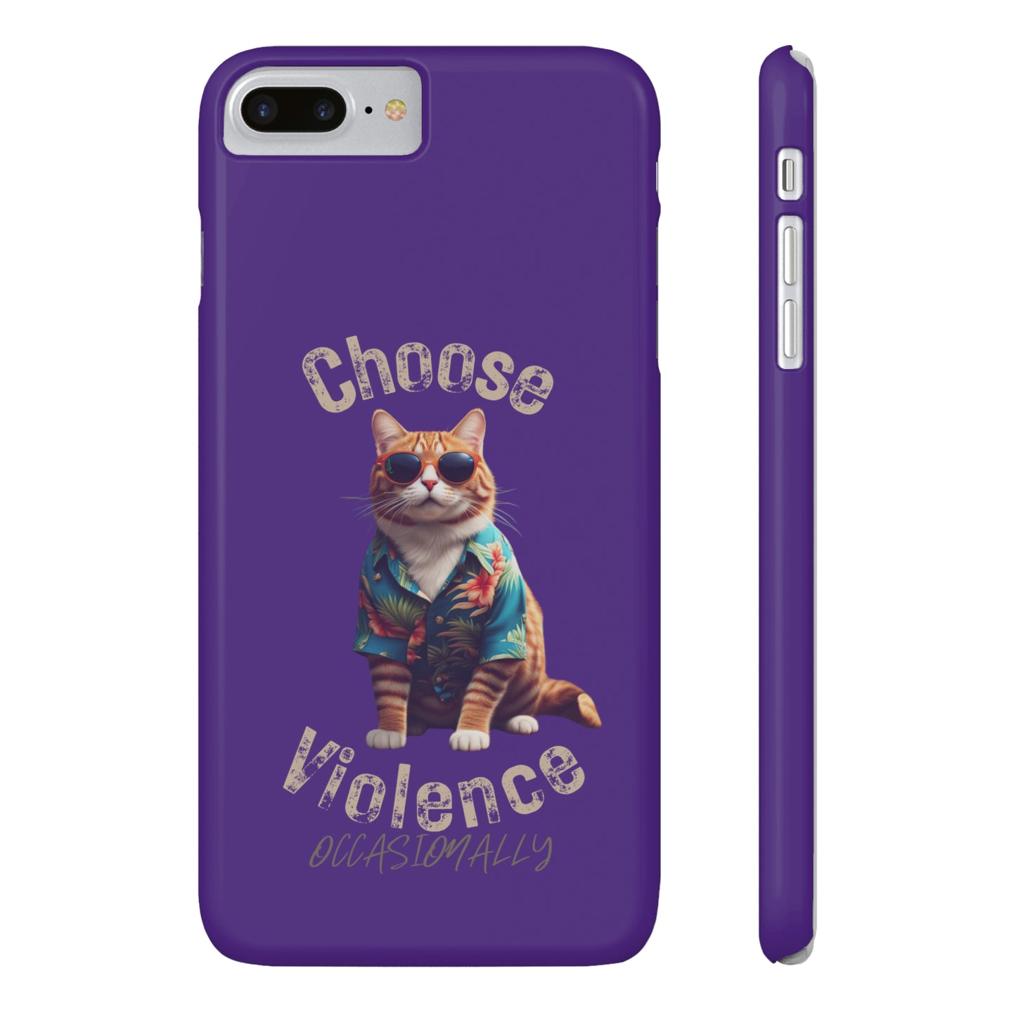 Violent Kitty Slim Phone Cases