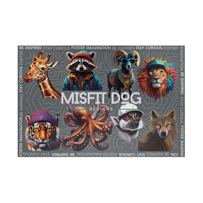 Misfit Dog Designs Iconic Graphics 1014-Piece Puzzle