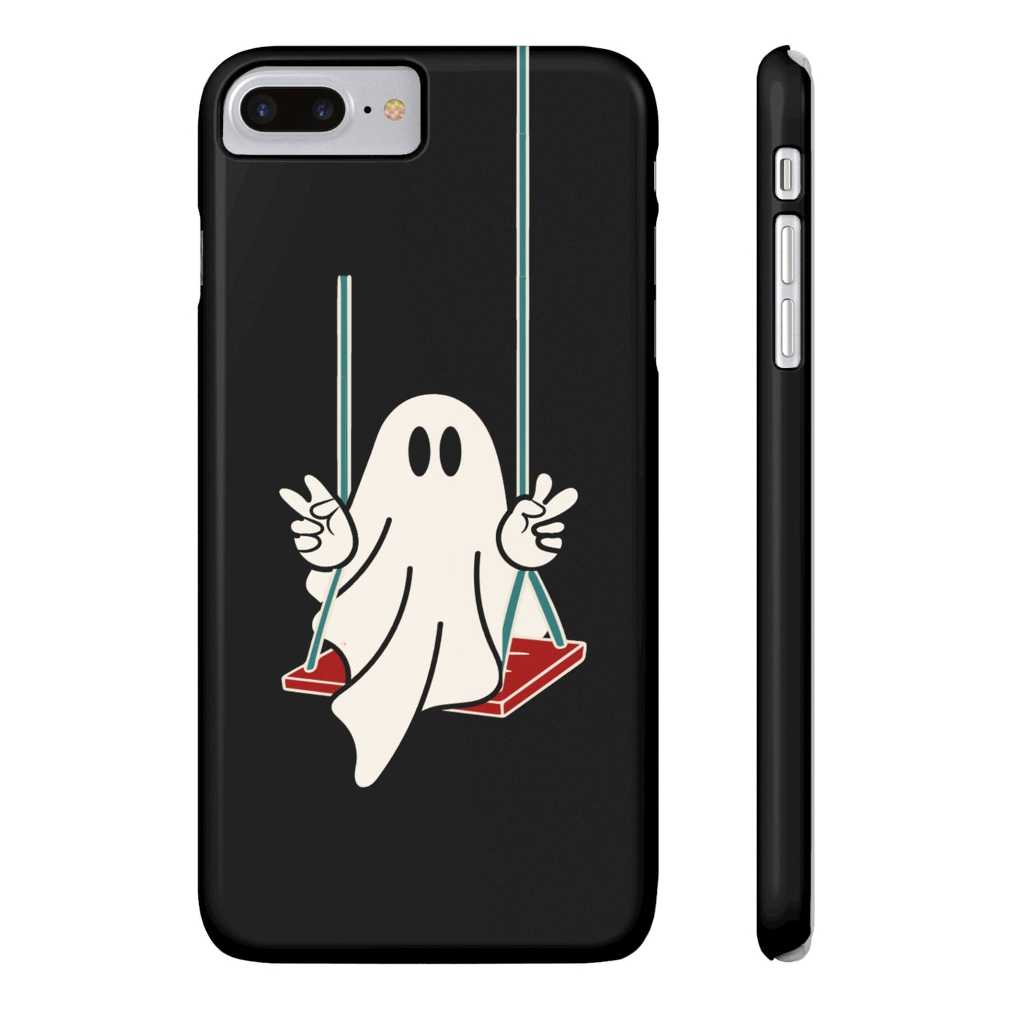 Swinging Ghost Slim Phone Case