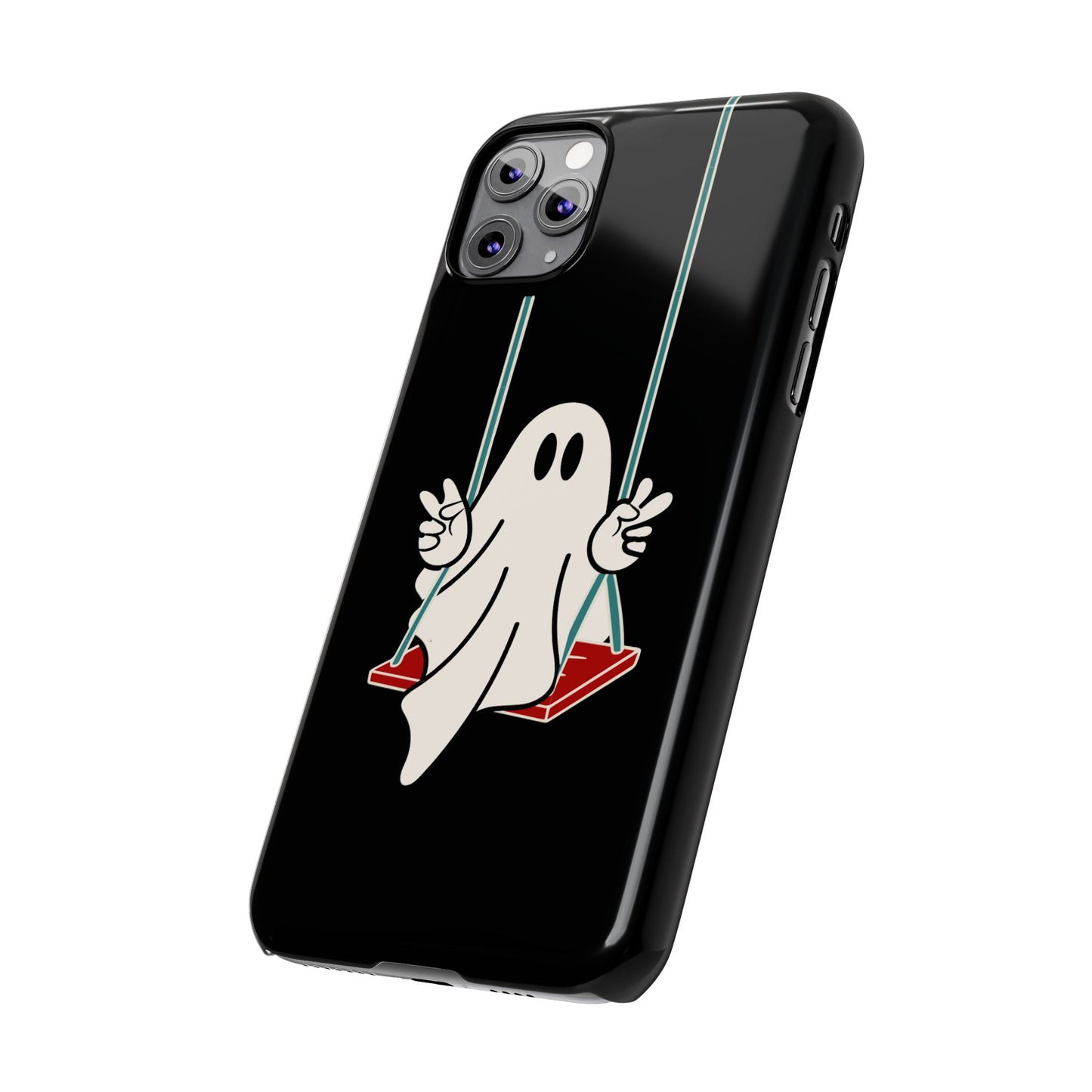 Swinging Ghost Slim Phone Case