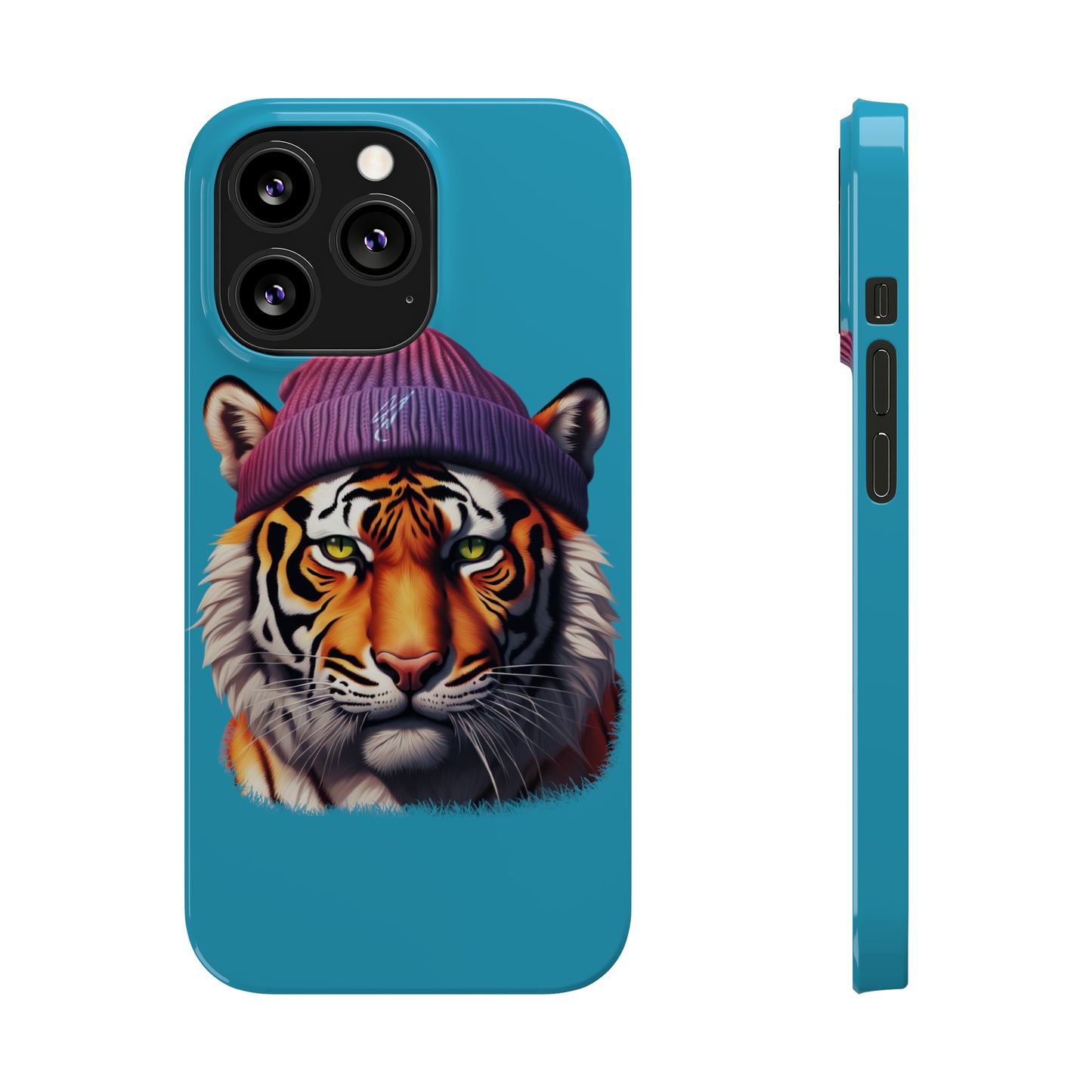 Elegant Tiger Slim Phone Case