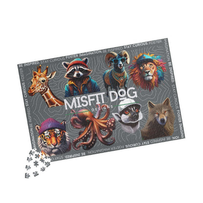 Misfit Dog Designs Iconic Graphics 1014-Piece Puzzle