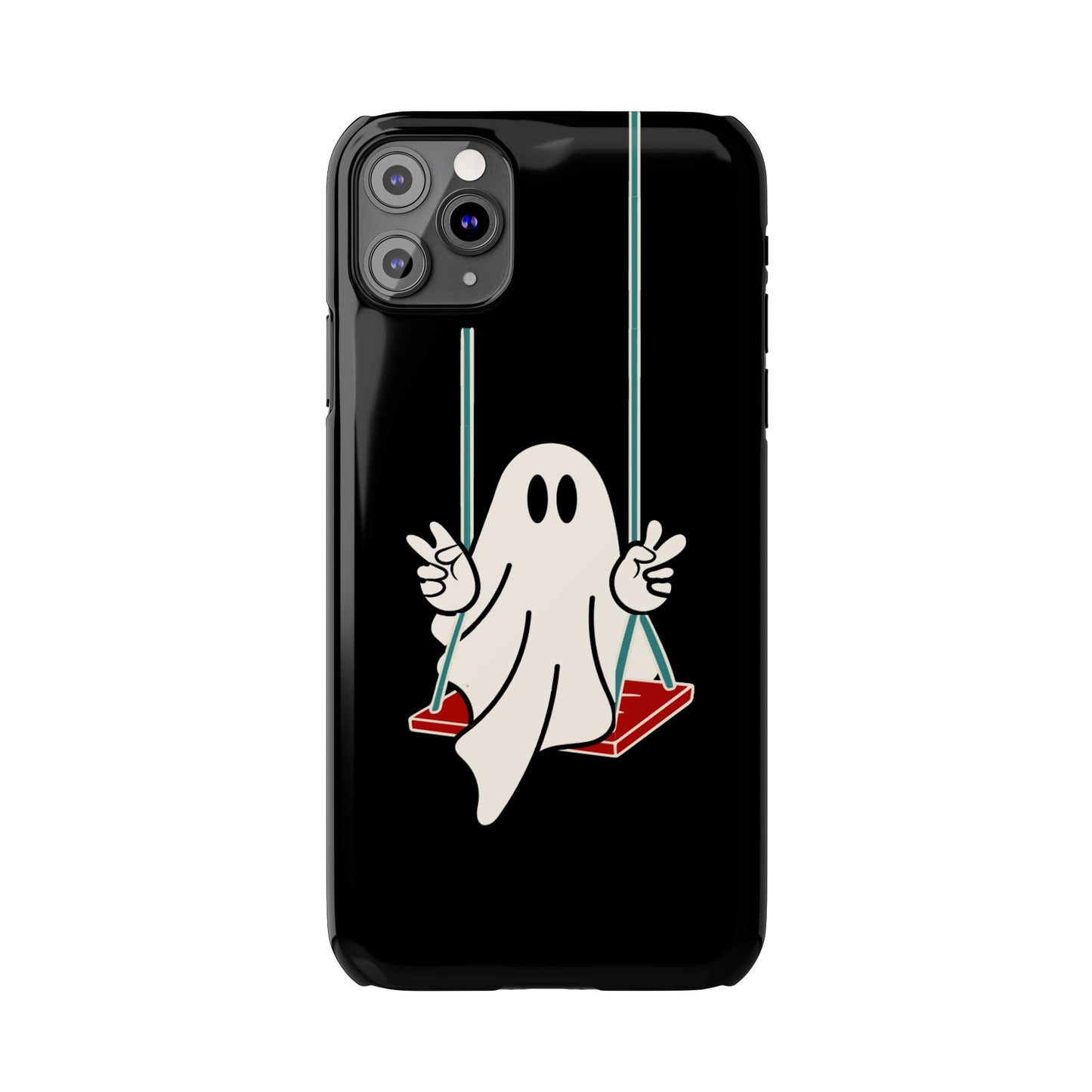 Swinging Ghost Slim Phone Case