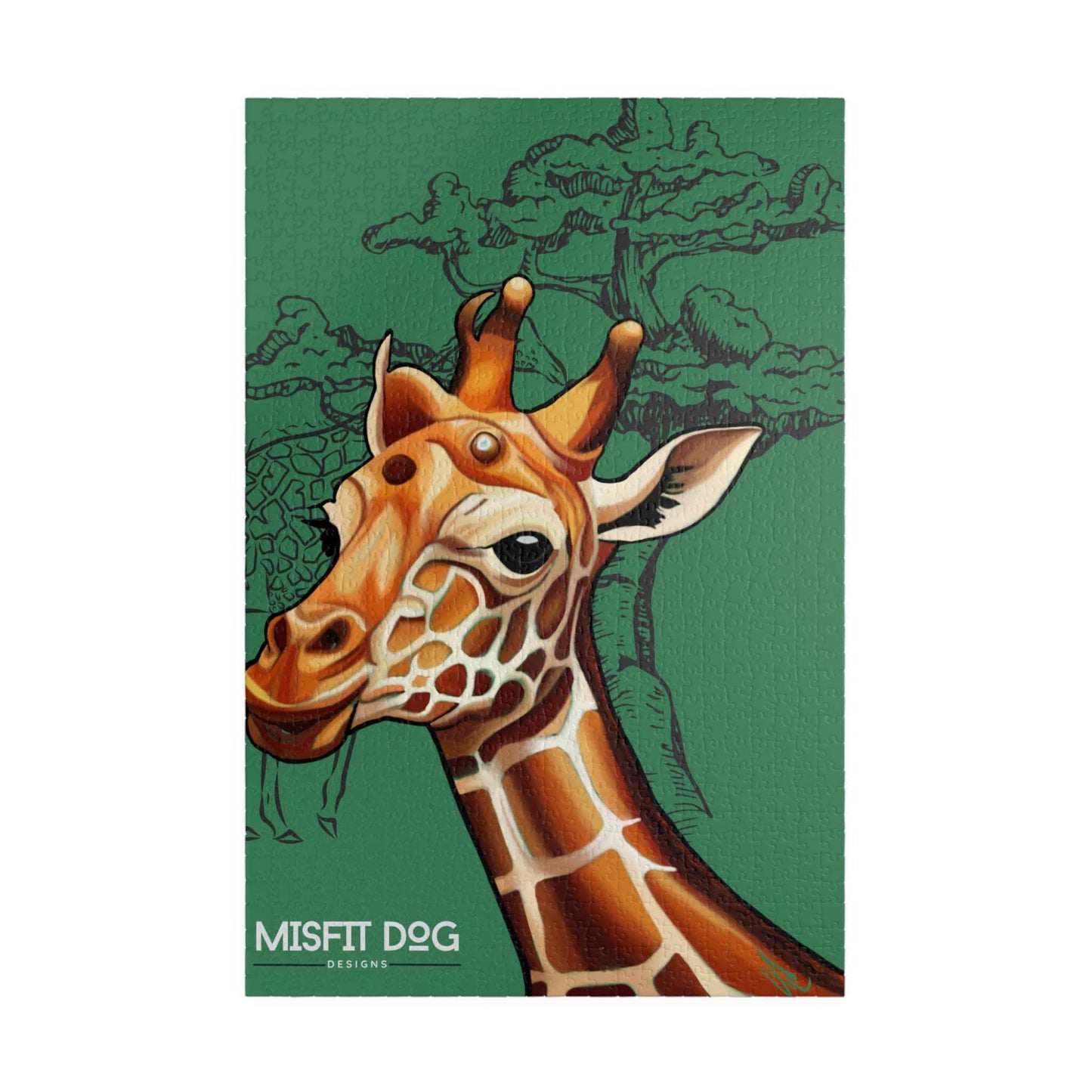 Giraffe 1014-Piece Puzzle